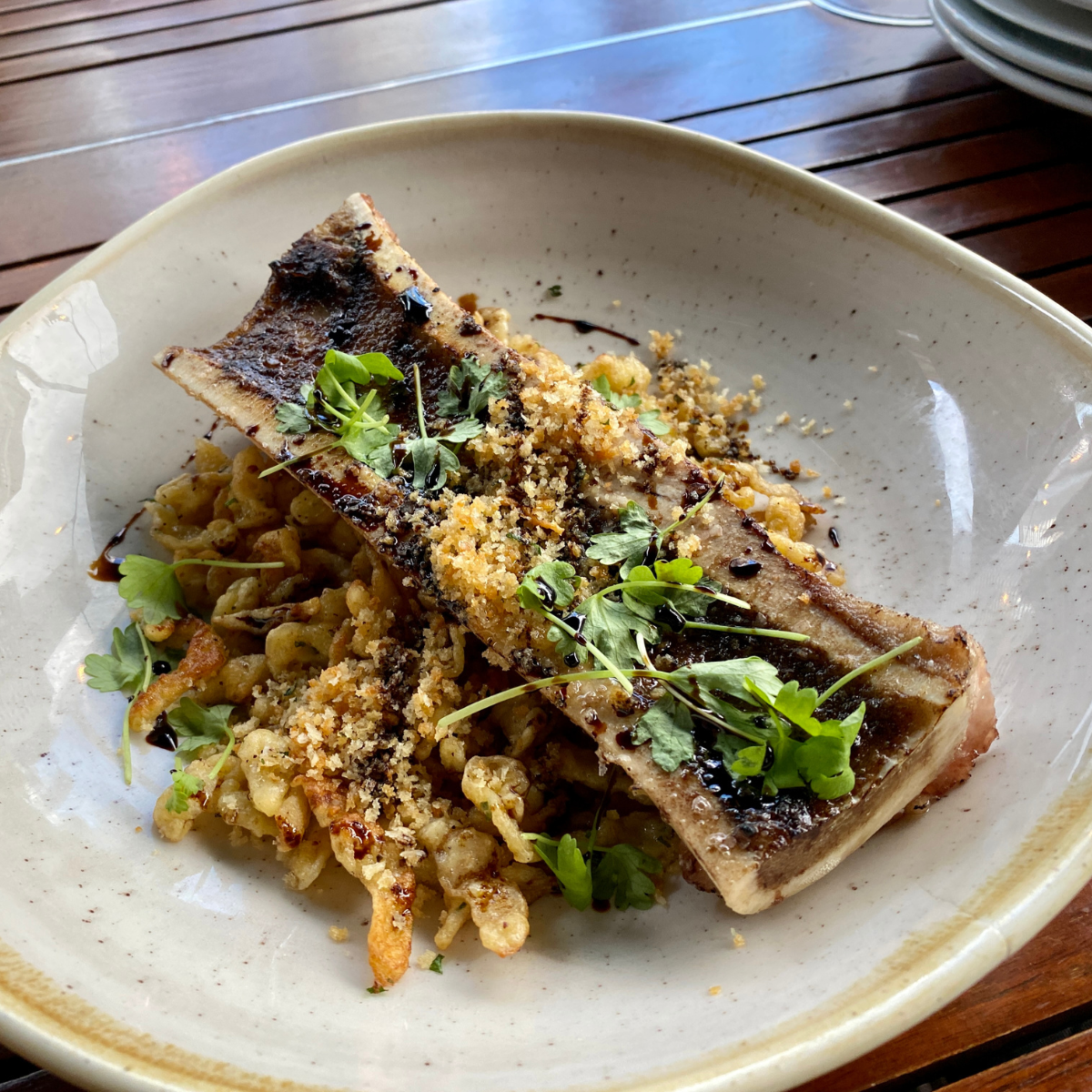 Oktoberfest Spaetzle and Marrow