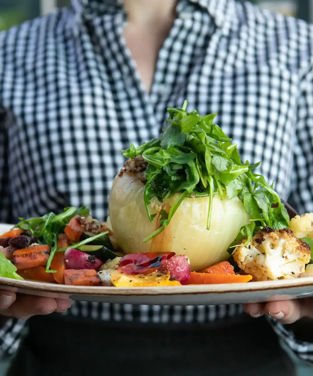 River Roast Salad on Presentation Platter - mobile version